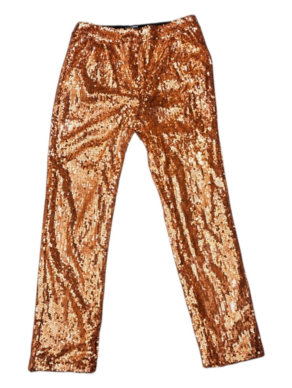 NEW Fashion Nova “Midnight Drip” Sequin Pants – Copper ✨Description